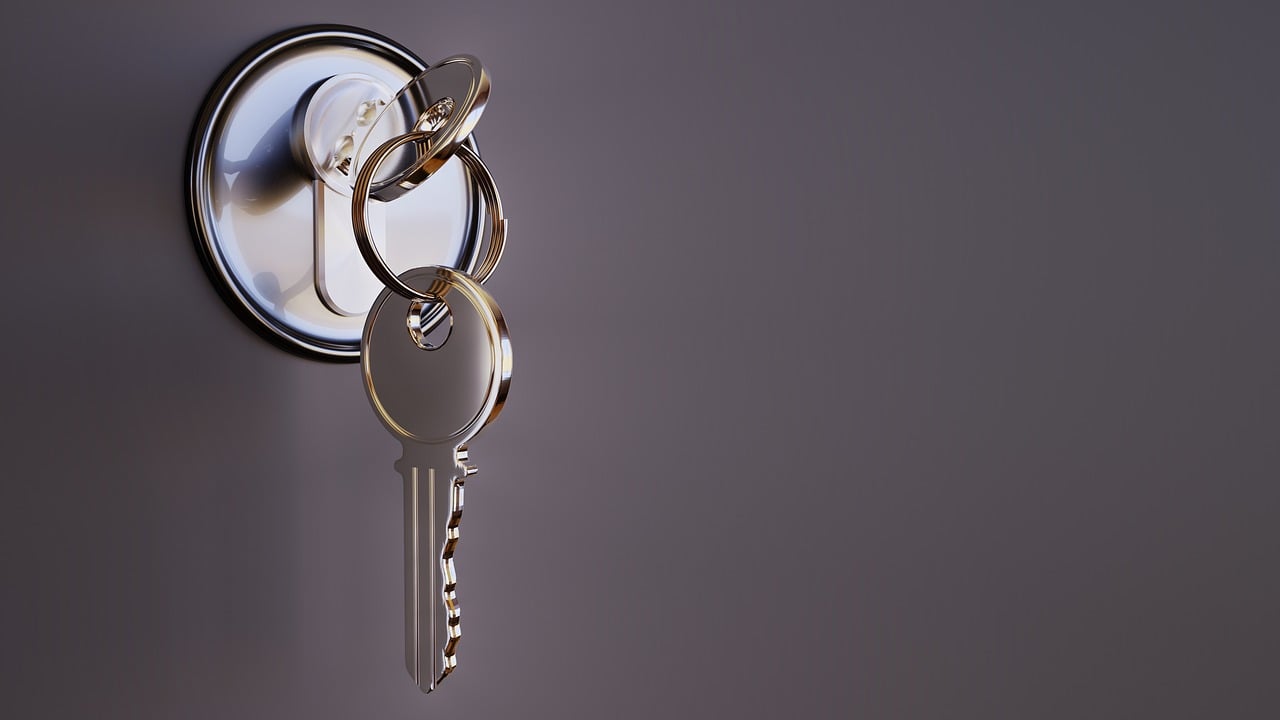 key, lock, security
